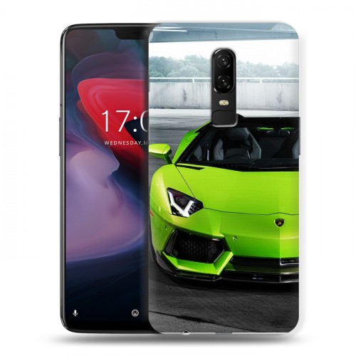 Дизайнерский пластиковый чехол для OnePlus 6 Lamborghini