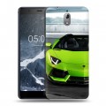 Дизайнерский пластиковый чехол для Nokia 3.1 Lamborghini