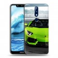 Дизайнерский силиконовый чехол для Nokia 5.1 Plus Lamborghini