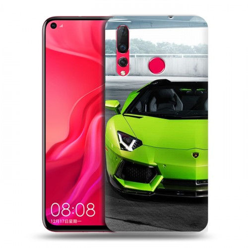 Дизайнерский пластиковый чехол для Huawei Nova 4 Lamborghini