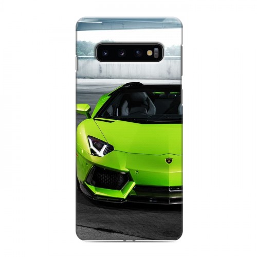 Дизайнерский силиконовый чехол для Samsung Galaxy S10 Lamborghini