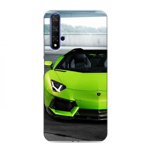 Дизайнерский силиконовый чехол для Huawei Honor 20 Lamborghini