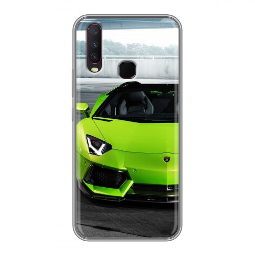 Дизайнерский силиконовый чехол для Vivo Y17 Lamborghini