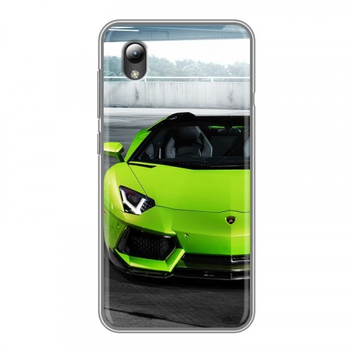 Дизайнерский силиконовый чехол для ZTE Blade A3 (2019) Lamborghini