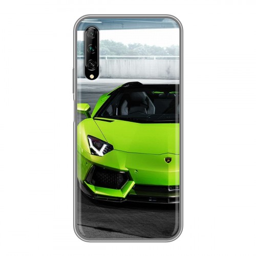 Дизайнерский силиконовый чехол для Huawei Y9s Lamborghini