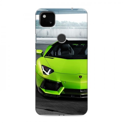 Дизайнерский пластиковый чехол для Google Pixel 4a Lamborghini