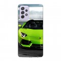 Дизайнерский пластиковый чехол для Samsung Galaxy A72 Lamborghini