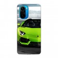 Дизайнерский силиконовый чехол для Xiaomi Poco F3 Lamborghini