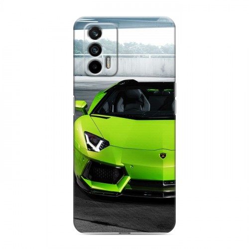 Дизайнерский силиконовый чехол для Realme GT Lamborghini