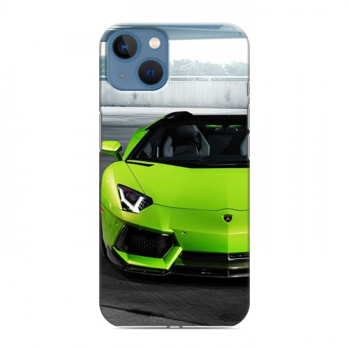 Дизайнерский силиконовый чехол для Iphone 13 Lamborghini