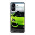 Дизайнерский силиконовый чехол для Xiaomi Poco C65 Lamborghini