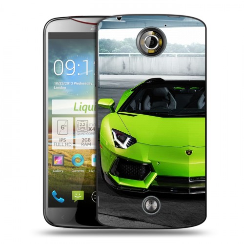 Дизайнерский пластиковый чехол для Acer Liquid S2 Lamborghini