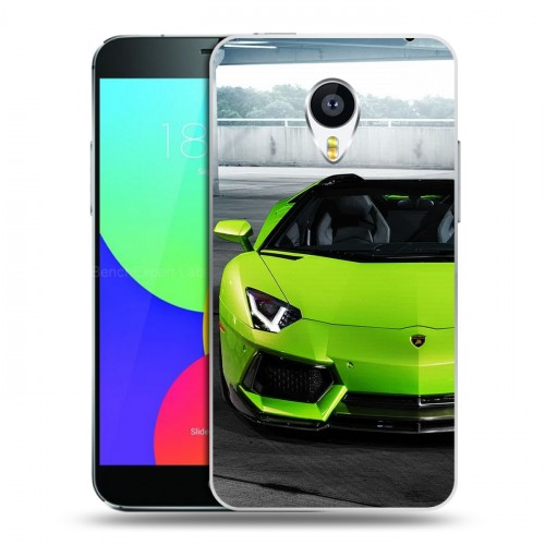 Дизайнерский пластиковый чехол для Meizu MX4 Lamborghini