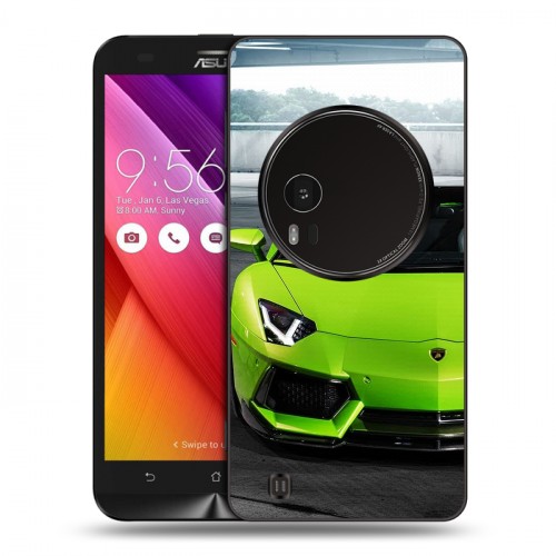 Дизайнерский силиконовый чехол для Asus Zenfone Zoom Lamborghini