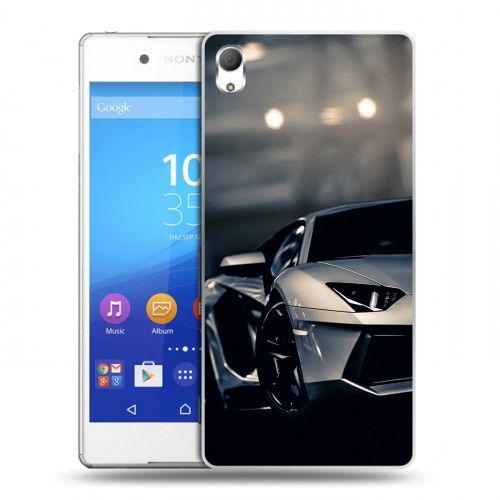 Дизайнерский пластиковый чехол для Sony Xperia Z3+ Lamborghini