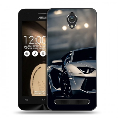 Дизайнерский пластиковый чехол для ASUS Zenfone Go Lamborghini