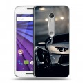 Дизайнерский пластиковый чехол для Lenovo Moto G Lamborghini