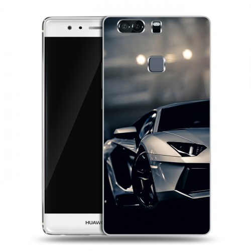 Дизайнерский пластиковый чехол для Huawei P9 Plus Lamborghini