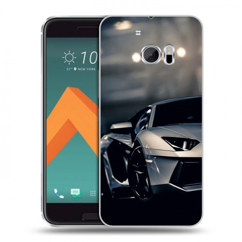 Дизайнерский пластиковый чехол для HTC 10 Lamborghini