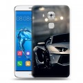 Дизайнерский пластиковый чехол для Huawei Nova Plus Lamborghini