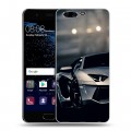 Дизайнерский пластиковый чехол для Huawei P10 Lamborghini