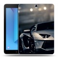 Дизайнерский силиконовый чехол для Samsung Galaxy Tab S3 Lamborghini