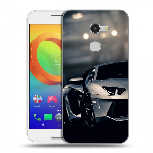 Дизайнерский силиконовый чехол для Alcatel A3 Lamborghini