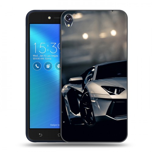 Дизайнерский пластиковый чехол для Asus ZenFone Live Lamborghini