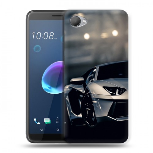 Дизайнерский пластиковый чехол для HTC Desire 12 Lamborghini