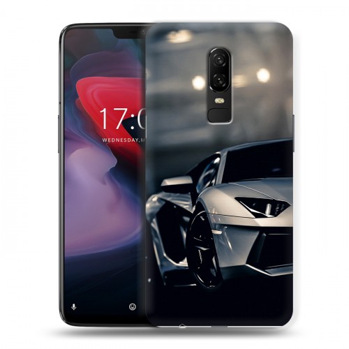 Дизайнерский пластиковый чехол для OnePlus 6 Lamborghini