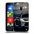 Дизайнерский пластиковый чехол для Nokia Lumia 620 Lamborghini