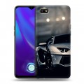 Дизайнерский силиконовый с усиленными углами чехол для OPPO A1k Lamborghini