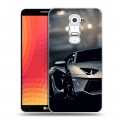 Дизайнерский пластиковый чехол для LG Optimus G2 Lamborghini