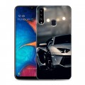 Дизайнерский пластиковый чехол для Samsung Galaxy A20s Lamborghini