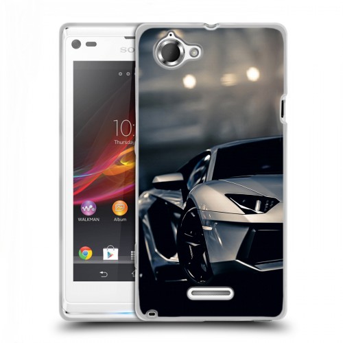 Дизайнерский пластиковый чехол для Sony Xperia L Lamborghini