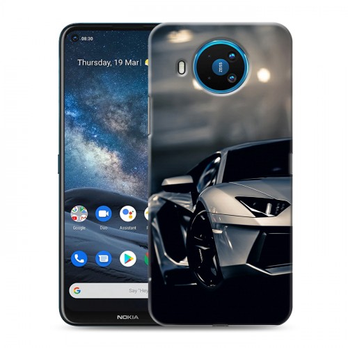 Дизайнерский силиконовый чехол для Nokia 8.3 Lamborghini