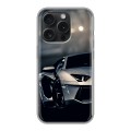 Дизайнерский силиконовый чехол для Iphone 15 Pro Lamborghini