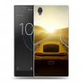 Дизайнерский пластиковый чехол для Sony Xperia L1 Lamborghini