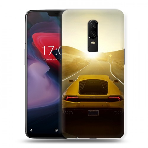 Дизайнерский пластиковый чехол для OnePlus 6 Lamborghini