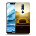 Дизайнерский силиконовый чехол для Nokia 5.1 Plus Lamborghini