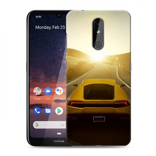 Дизайнерский силиконовый чехол для Nokia 3.2 Lamborghini