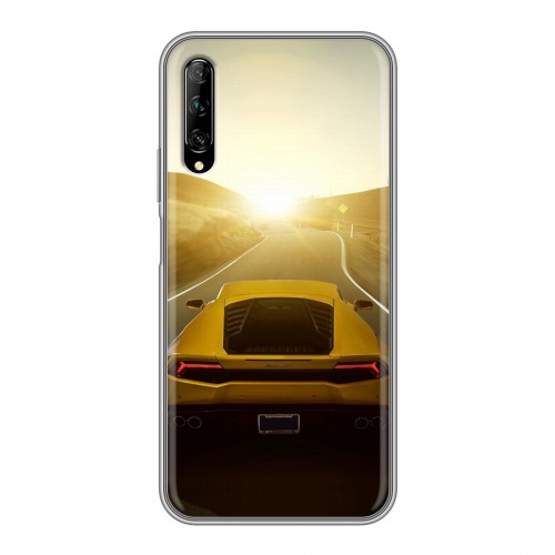 Дизайнерский силиконовый чехол для Huawei Y9s Lamborghini