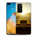 Дизайнерский пластиковый чехол для Huawei P40 Lamborghini