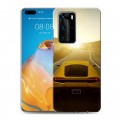 Дизайнерский пластиковый чехол для Huawei P40 Pro Lamborghini