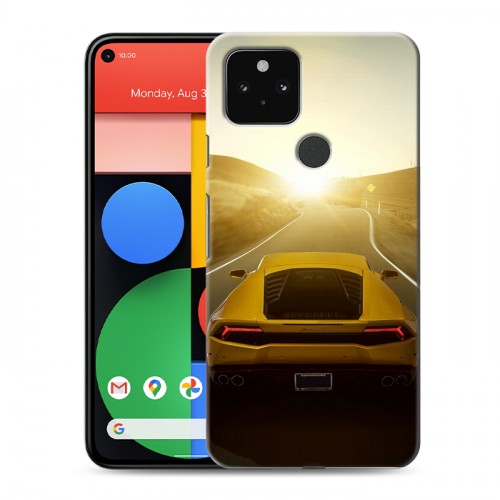 Дизайнерский пластиковый чехол для Google Pixel 5 Lamborghini