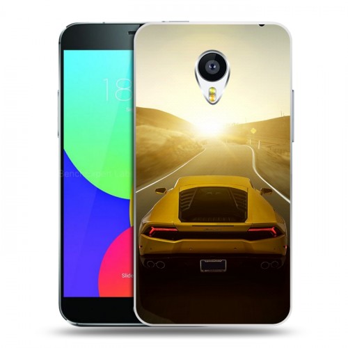 Дизайнерский пластиковый чехол для Meizu MX4 Lamborghini