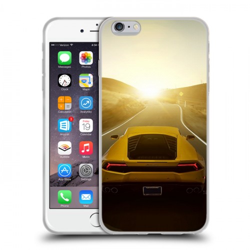 Дизайнерский силиконовый чехол для Iphone 6 Plus/6s Plus Lamborghini