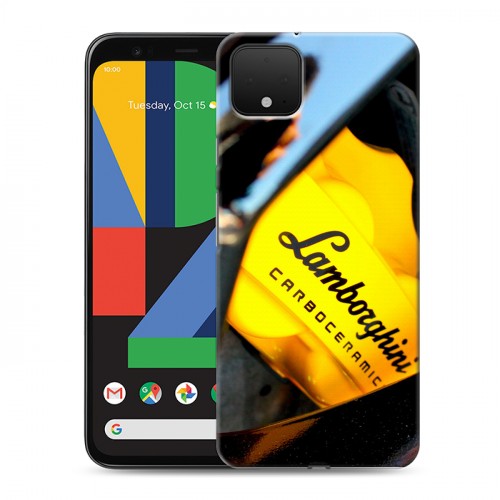 Дизайнерский пластиковый чехол для Google Pixel 4 Lamborghini