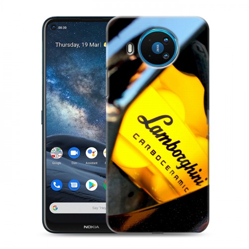 Дизайнерский силиконовый чехол для Nokia 8.3 Lamborghini