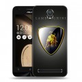 Дизайнерский пластиковый чехол для ASUS Zenfone Go Lamborghini